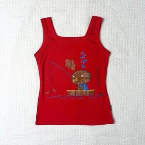 V.C.P graphic cartoon fisherman tank